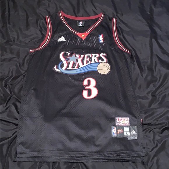 allen iverson jersey large